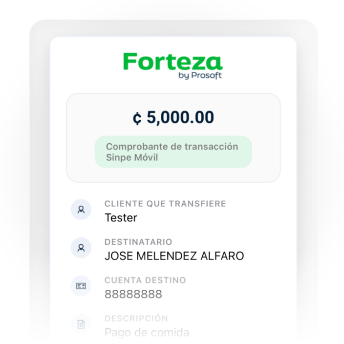 App de banca digital Forteza